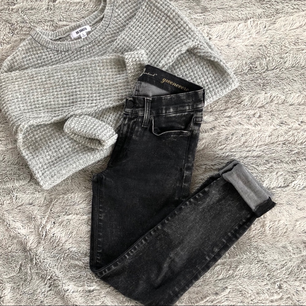 7 For All Mankind | Gwenevere Acid Wash Skinny